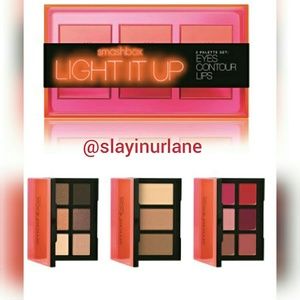 👉Smashbox Light it Up 3 Palette Set BNIB